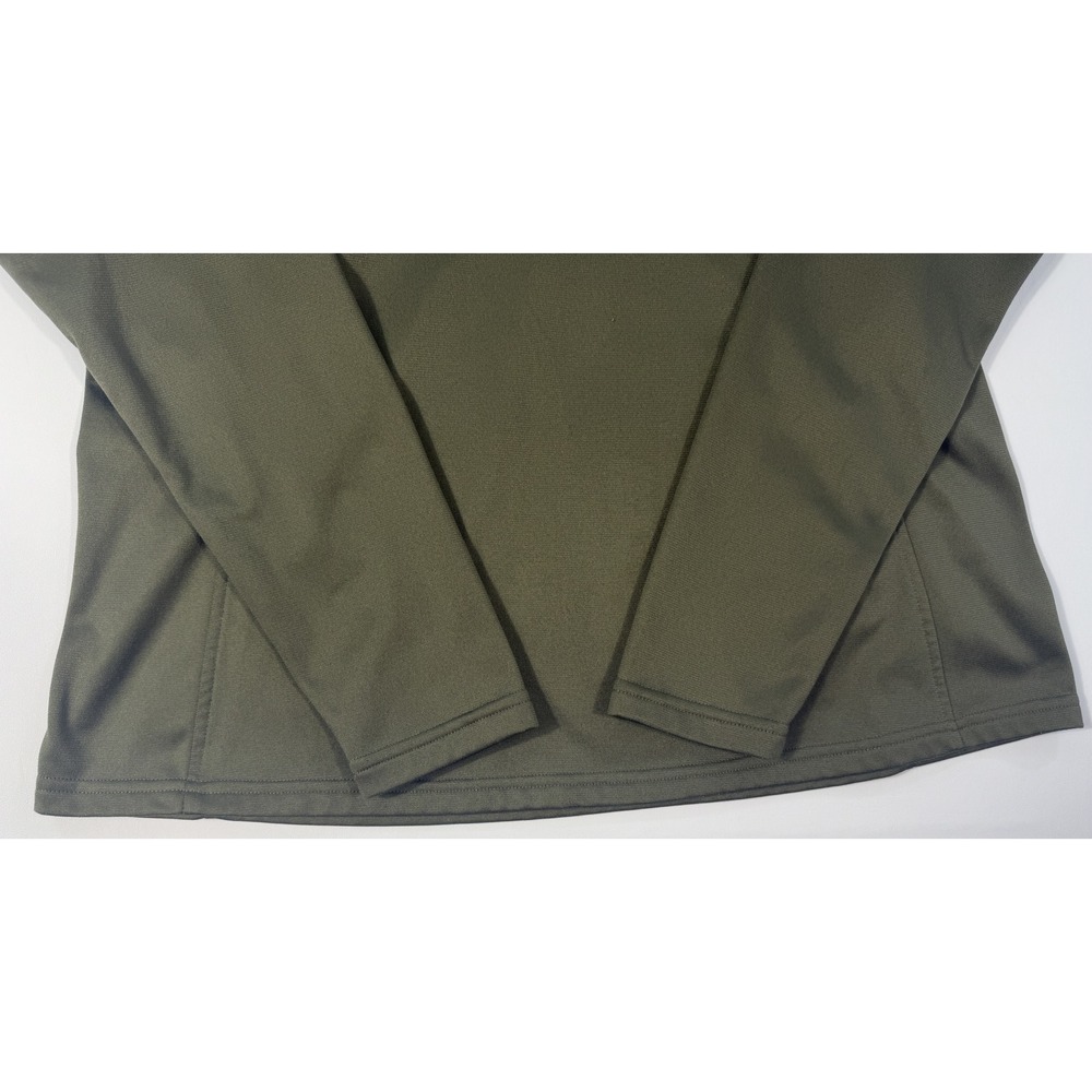 The North Face Pullover Womens XL Olive Green Excellent Quarter Zip Active Top - Picture 7 of 10